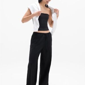 Athleta Black Wide Leg Pants & Jumpsuits